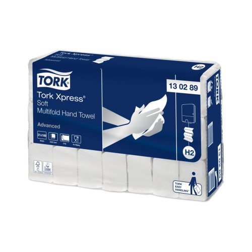 Tork 130289 Xpress Multifold kéztörlő - Z hajtogatású (21 csomag/krt.)