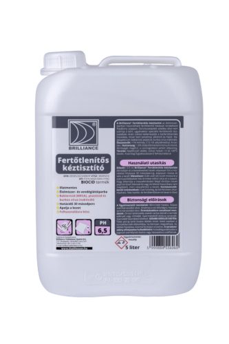 Brilliance fertőtlenítős kéztisztító - 5 liter