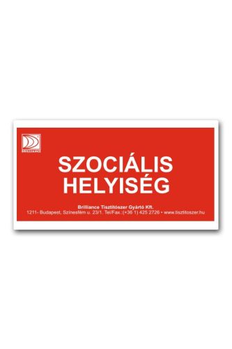 Brilliance matrica - szociális helység