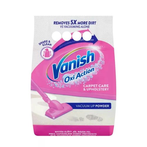 Vanish Shake & Clean Szőnyegtisztító Por 650 g