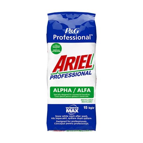 Ariel Alfa White Max mosópor fehér textiliákhoz 15kg