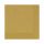 Duni szalvéta - 3 rétegű, 33x33, arany színben