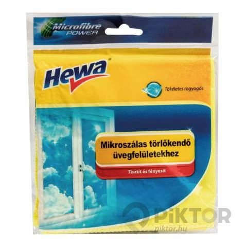 Hewa Mikroszálas Törlőkendő Üvegfelületekhez (1db)