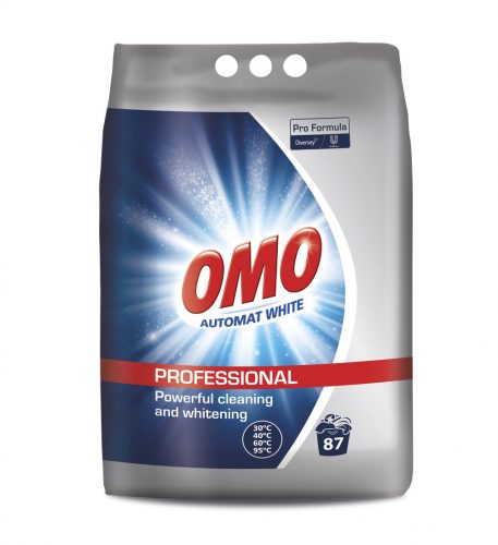 OMO Professional Automat White mosópor fehér ruhákhoz 7kg