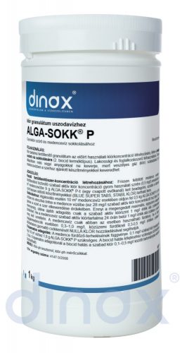 Alga-Sokk P - Gyorsklór szűrő és medencevíz sokkolásához 1 kg