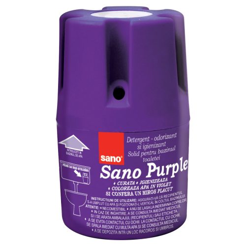 Sano WC tartály illatosító - lila, 150 g