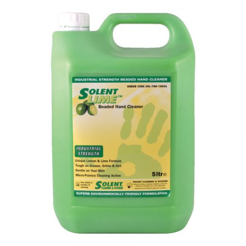 Solent ipari szemcsés kéztisztító - lime, 5 liter